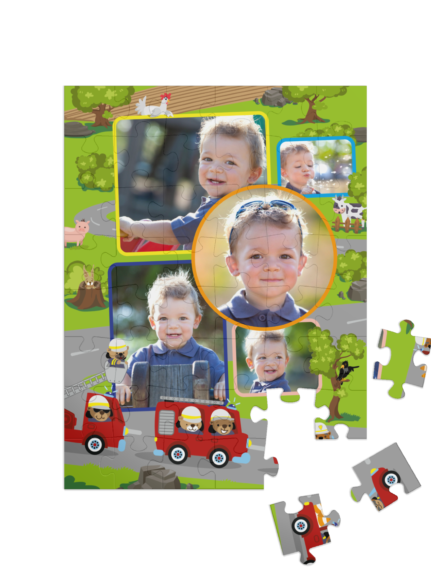 Ready to Go portrait collage