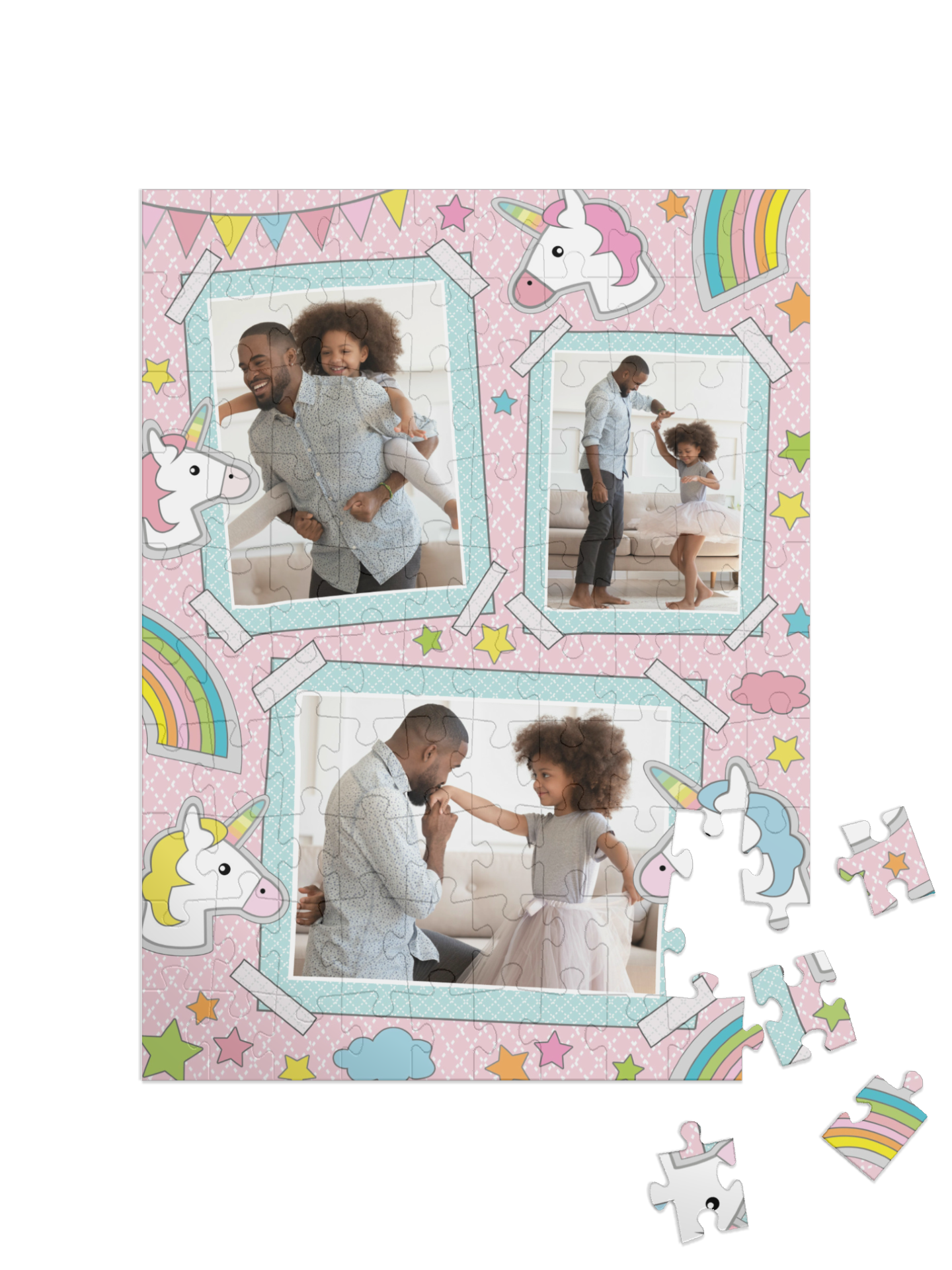 Sticker Joy portrait collage