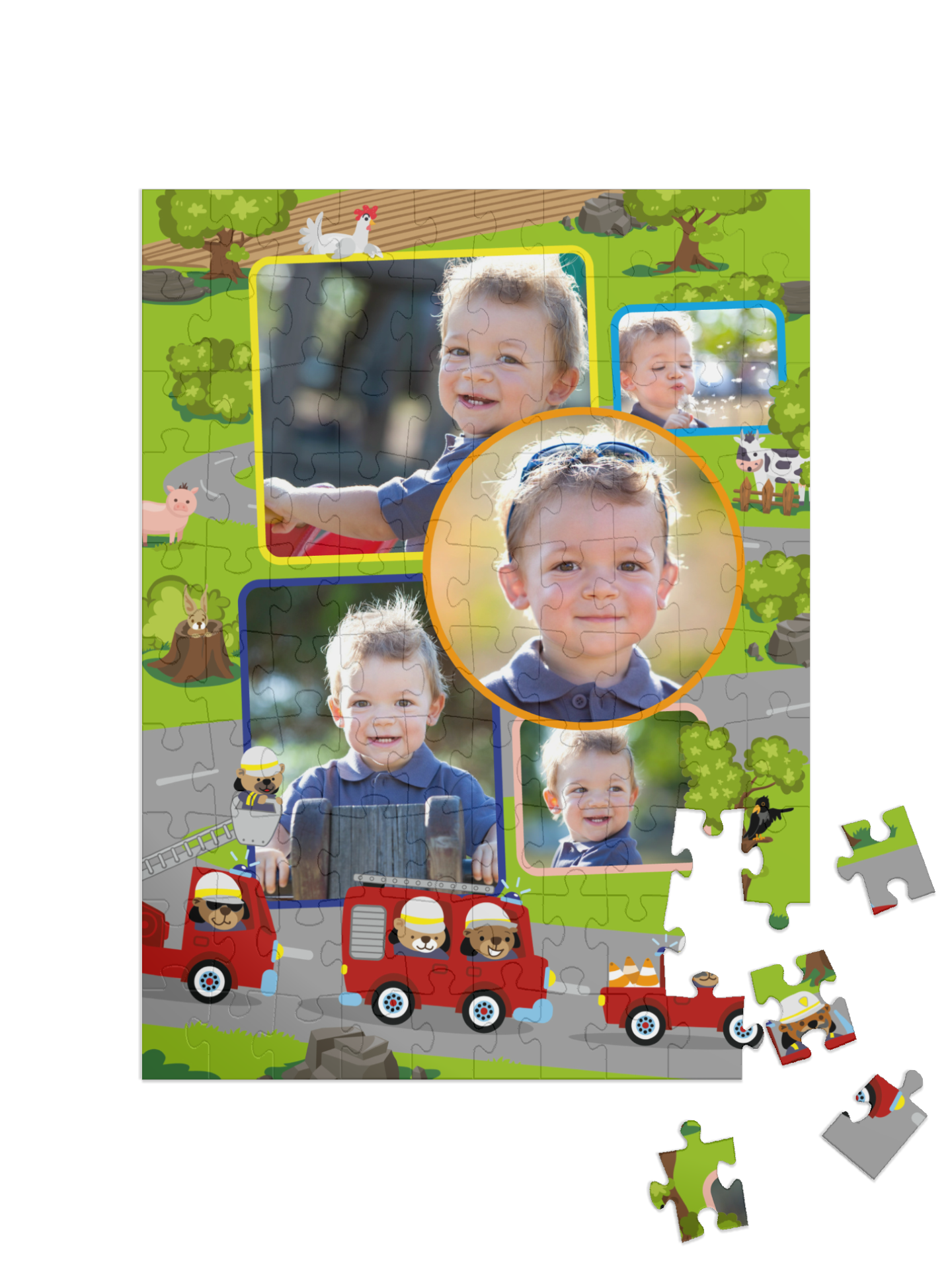 Ready to Go portrait collage